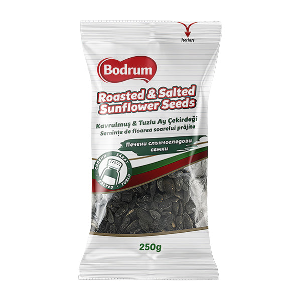 Bodrum Roasted & Salted Bulgarian Sunflower Seeds 300g