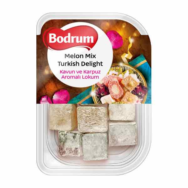 Bodrum Melon Mix Turkish Delight 200g