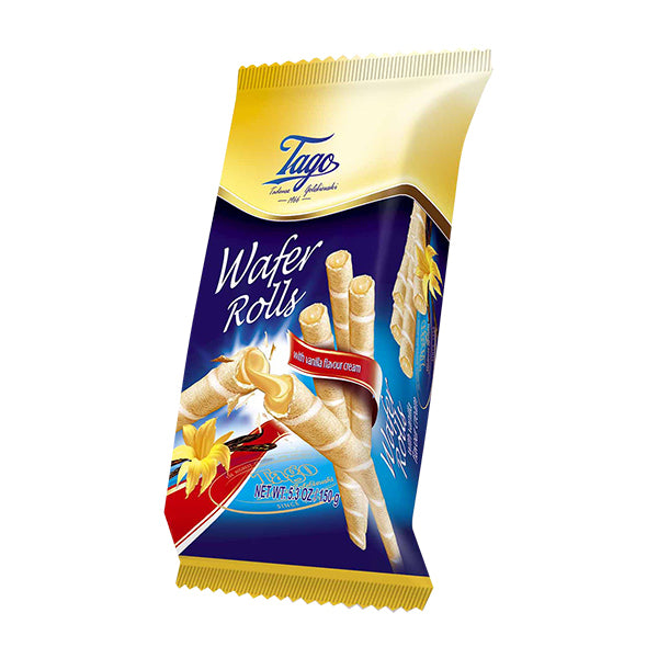 Tago Vanilla Wafer Rolls 150g