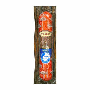 Orehite Burgas Larded Smoked Salami 230g – available from Foodsklep with UK delivery