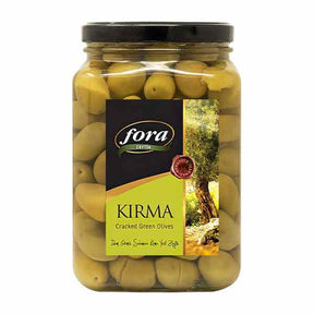 Fora Cracked Green Olives 900g – available from Foodsklep with UK delivery