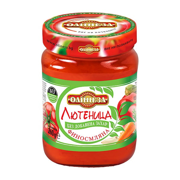 Olinesa Finely Ground Mild Sugar Free Lutenitsa 260g
