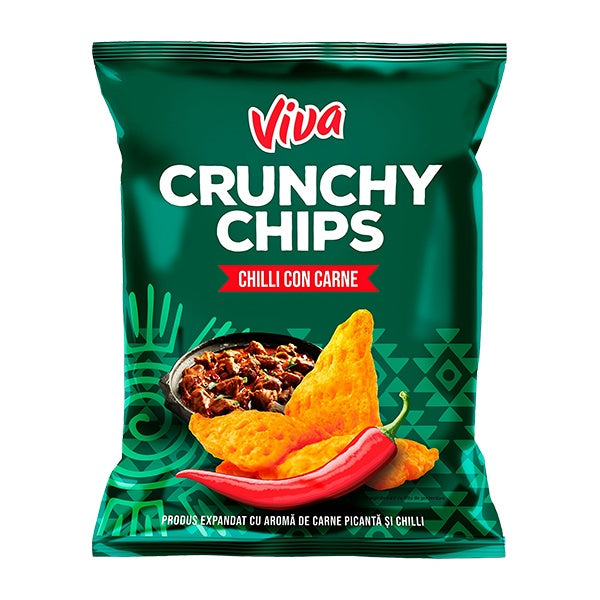 Viva Crunchy Chilli Con Carne Chips 100g