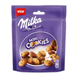 Milka Mini Cookies 110g — small milk chocolate cookies, available from Foodsklep with UK delivery