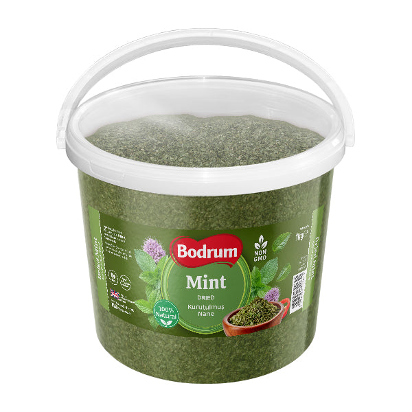 Bodrum Dried Mint Bucket 1kg