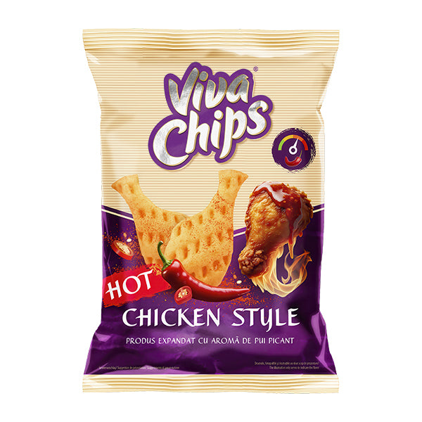 Viva Spicy Chicken Snacks 100g