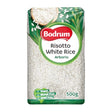 Bodrum Risotto Arborio White Rice 500g — short-grain Arborio rice for risotto, available from Foodsklep with UK delivery
