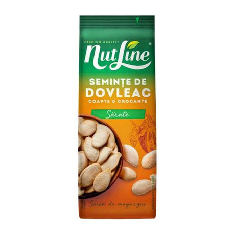 Nutline Pumpkin Seeds 200g — pumpkin seeds snack from Nutline, available from Foodsklep with UK delivery