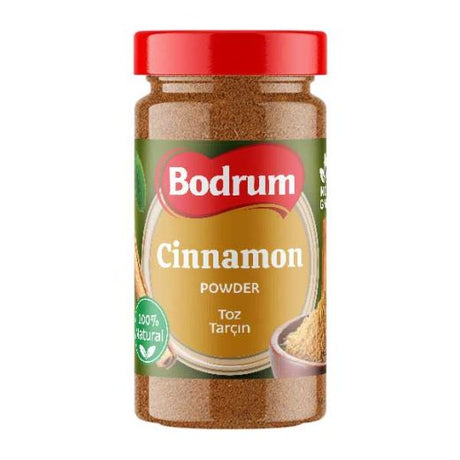 Bodrum Cinnamon Powder in Bottle 200g — finely ground cinnamon in a resealable bottle, available from Foodsklep with UK delivery