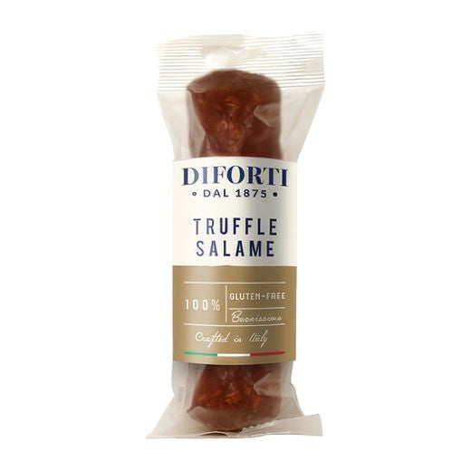 Diforti Salame With Truffle 125g — Italian cured salame with truffle, available from Foodsklep with UK delivery