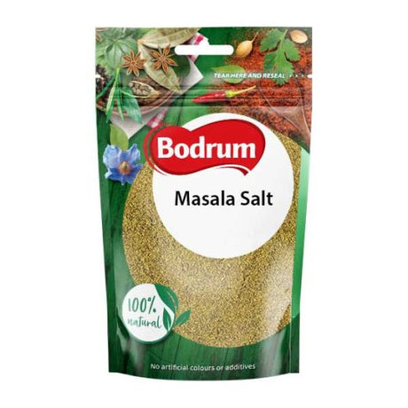 Bodrum Masala Salt 100g — aromatic spiced salt blend in a 100g pack, available from Foodsklep with UK delivery