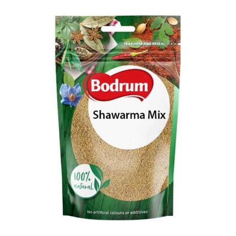 Bodrum Shawarma Mix 100g — Middle Eastern spice blend for shawarma marinades, available from Foodsklep with UK delivery