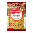 Bodrum Saffron Flavoured Cashew Nuts 150g — saffron seasoned cashew nuts, available from Foodsklep with UK delivery