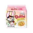 Samyang Buldak Cream Carbonara Noodles 5x130g — Korean creamy carbonara instant noodles multipack, available from Foodsklep with UK delivery