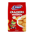 Croco Sour Cream and Onion Crackers 100g — sour cream and onion flavoured crackers, available from Foodsklep with UK delivery