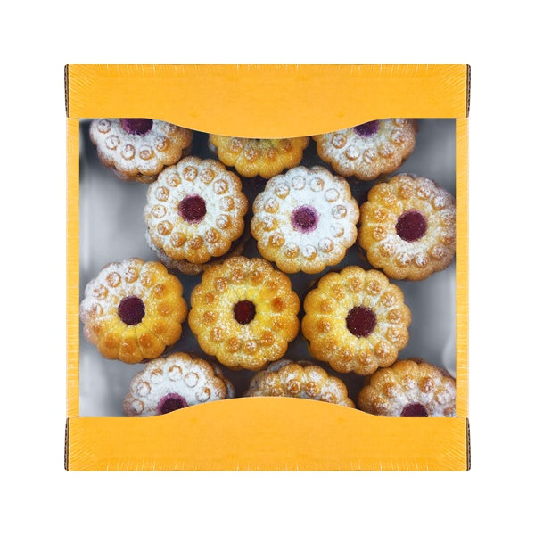 Polish Biscuit Brittle Cake with Marmalade Strawberry Flavour 300g