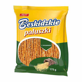 Aksam Paluszki Sesame Sticks 175g – available from Foodsklep with UK delivery