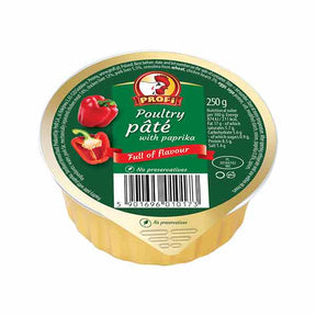 Profi Poultry Pate with Paprika 250g – available from Foodsklep with UK delivery