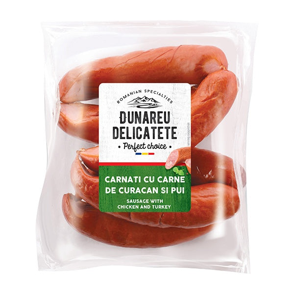 Dunareu Sausages with Turkey & Chicken Approx. 1kg