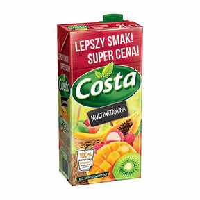 Costa Multivitamin Multifruit Drink 2L – available from Foodsklep with UK delivery