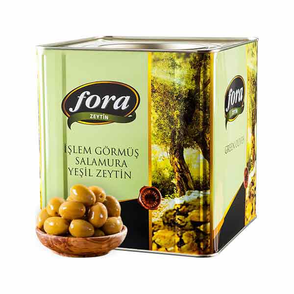 Fora Whole Green Domat Olives 8kg