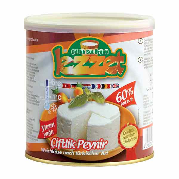Lezzet %60 Fat Cow Cheese 400g