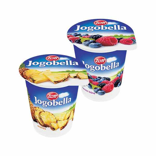 Buy Zott Jogobella Pineapples & Forest Fruits 2x400g | UK Delivery