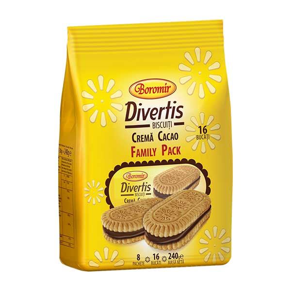 Boromir Divertis Family Pack Biscuits 240g