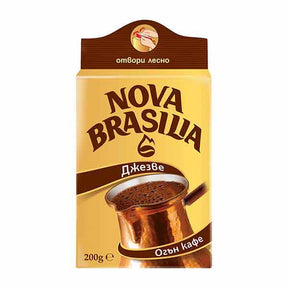 Nova Brazilia Grinded Jezve Coffee 200g – available from Foodsklep with UK delivery