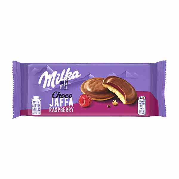 Milka Raspberry Jaffa Cakes 147g