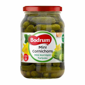 Bodrum Mini Cornichons 480g – available from Foodsklep with UK delivery