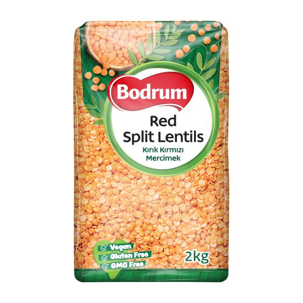 Bodrum Red Split Lentils 2kg