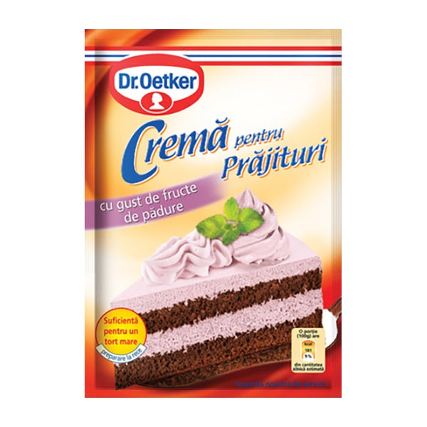 Dr Oetker Berry Cream Powder for Cakes 50g