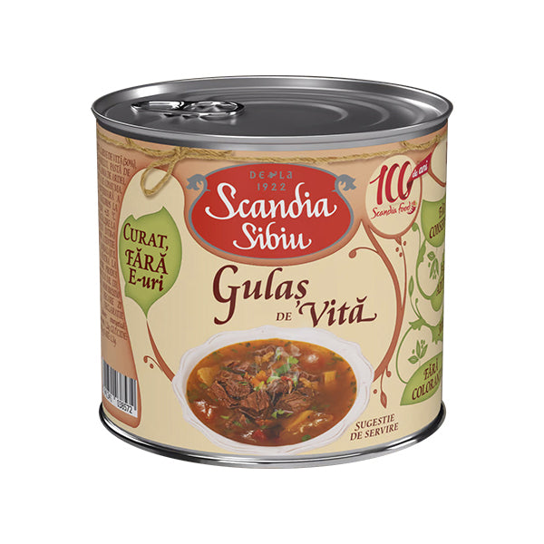 Scandia Sibiu Gulas de Vita 400g
