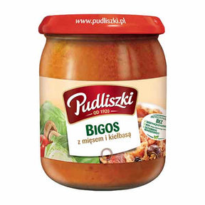 Pudliszki Cabbage Stew with Meat Ready Meal 500g – available from Foodsklep with UK delivery