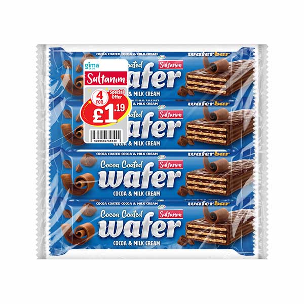 Sultanim Multipack Classic Wafer 4x50g
