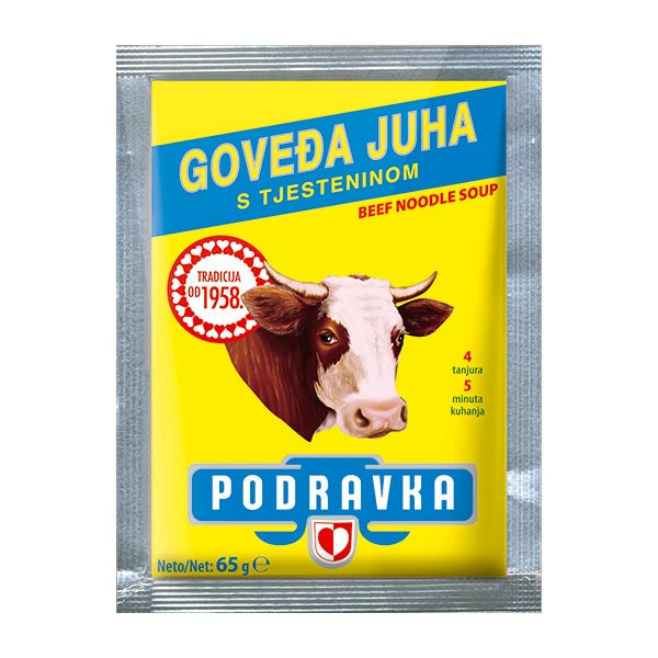 Podravka Beef Noodle Soup 65g