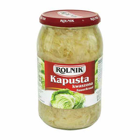 Rolnik Sauerkraut 900g – available from Foodsklep with UK delivery