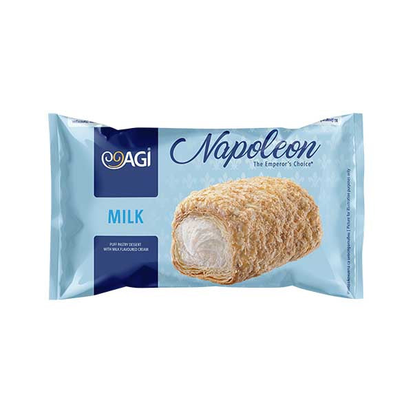 Agi Napoleon Pastry with Milk Cream 10x90g