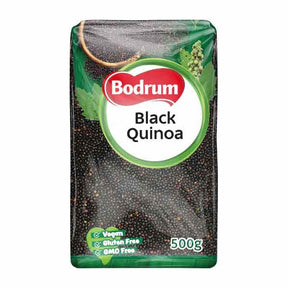Bodrum Black Quinoa 500g – available from Foodsklep with UK delivery