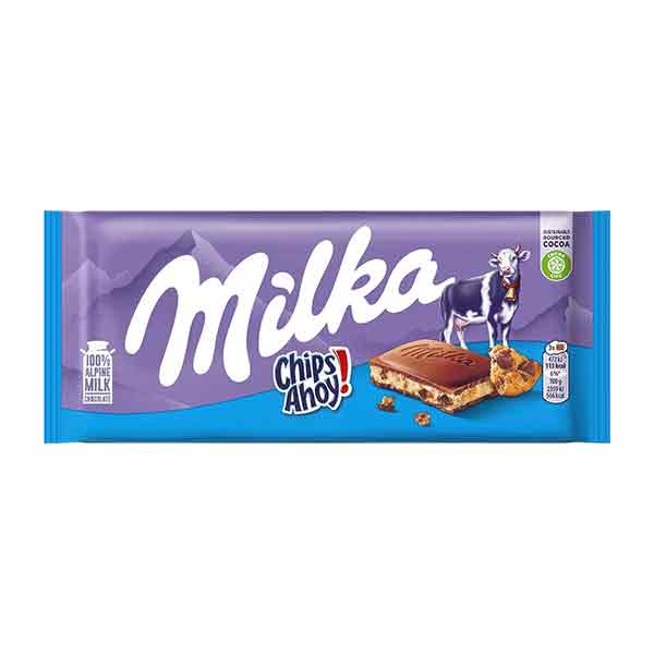 Milka Chocolate Chips Ahoy 100g