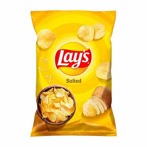 Lays Salted Crisps 130g bag — classic golden potato chips from Foodsklep