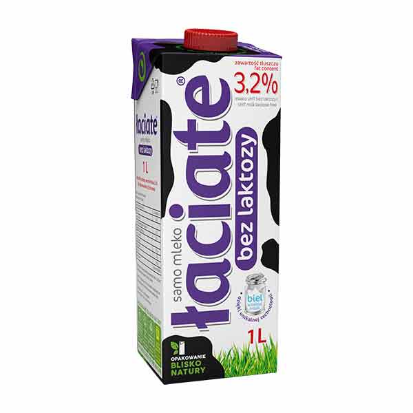 Buy Laciate Lactose Free 3.2% Milk 1L - Long-Life | UK Delivery