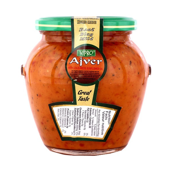 Vipro Ajvar With Cold Press Oil 580ml