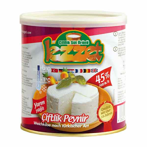 Lezzet %45 Fat Cow Cheese 400g