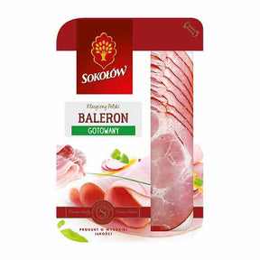 Sokolow Sliced Pork Neck 100g – available from Foodsklep with UK delivery
