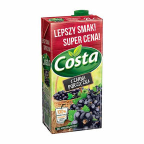 Costa Blackcurrant Juice 2L – available from Foodsklep with UK delivery