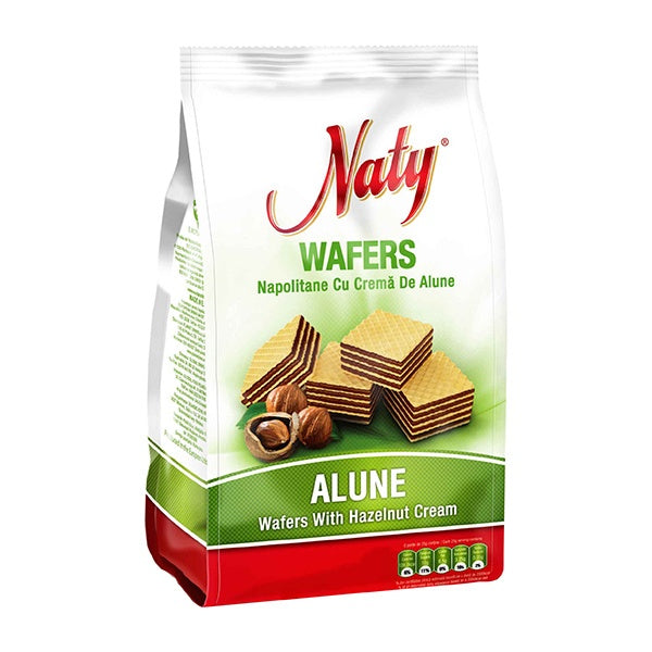 Naty Hazelnut Cream Wafers 140g