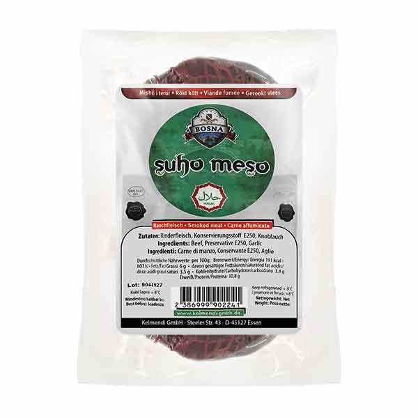 Kelmendi Dry Bosnian Suho Meso Beef Approx. 350g