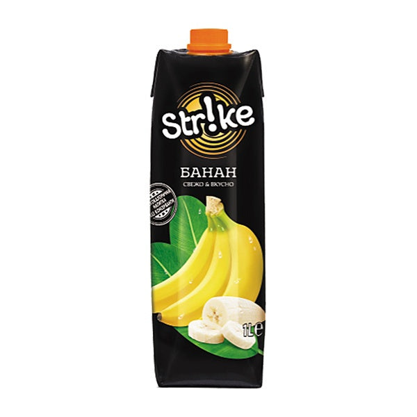 Strike Banana Drink 1L